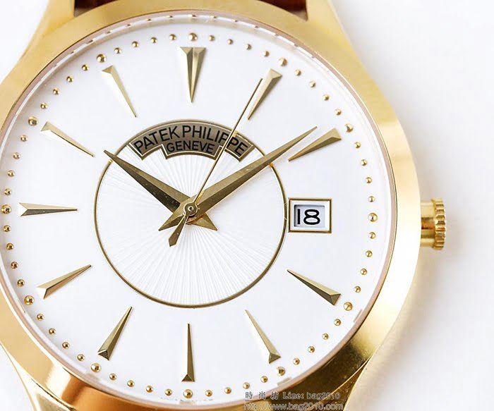 百達翡麗PATEK PHILPPE LS精品 經典款 原裝進口9015機芯 藍寶石鏡面 超薄 男士腕表  wssb4613